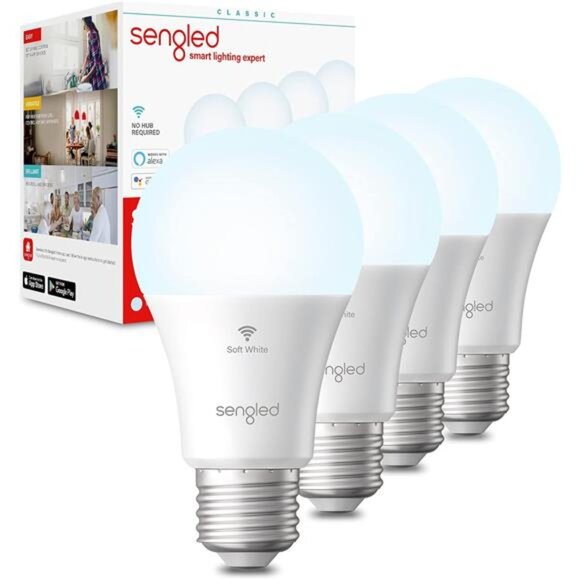 Sengled Alexa WiFi Light Bulb - Smart Bulbs That Work with Alexa/Google - Picture 1 of 14